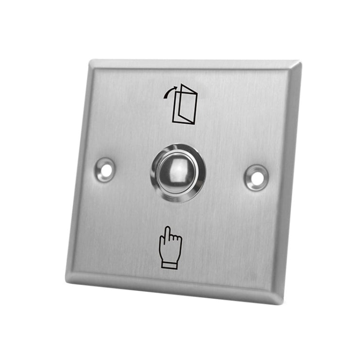 S86 Stainless Steel Exit Button 86 Metal Access Control Switch S86 Stainless Steel Exit Button 86 Metal Access Control Switch